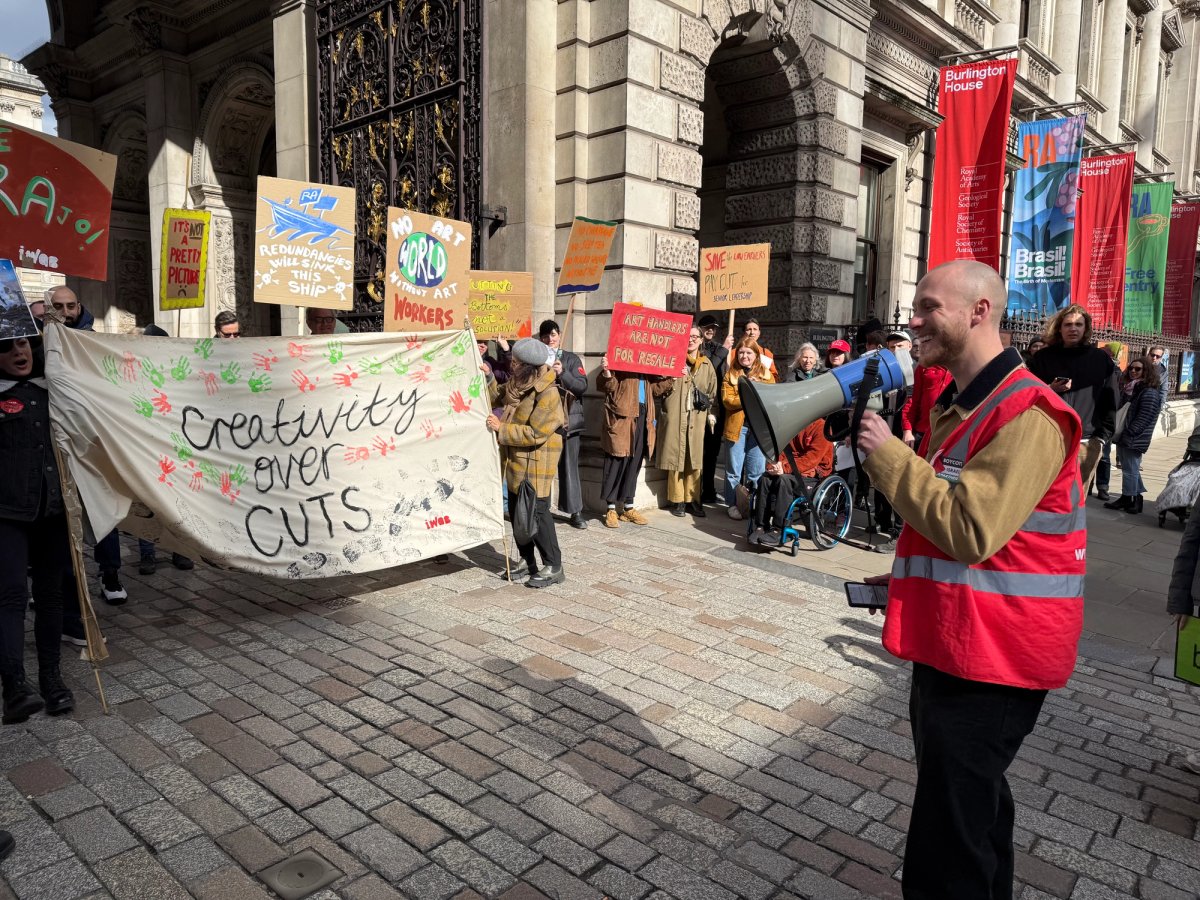 The Independent Workers Union of Great Britain is calling on RA management to immediately halt all mandatory redundancies
The Art Newspaper