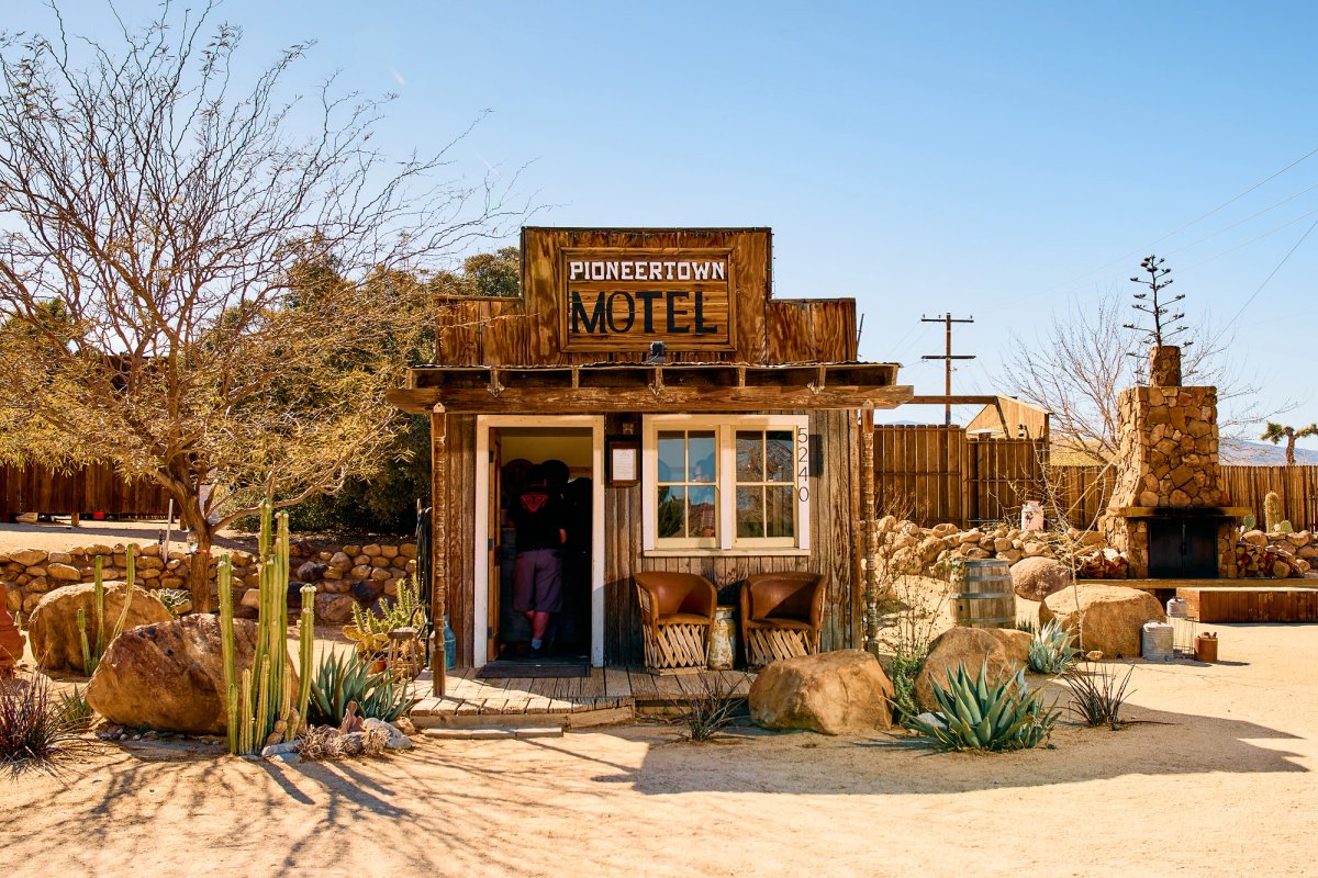 The Pioneertown Motel, home to the High Desert Art Fair. Courtesy Pioneertown