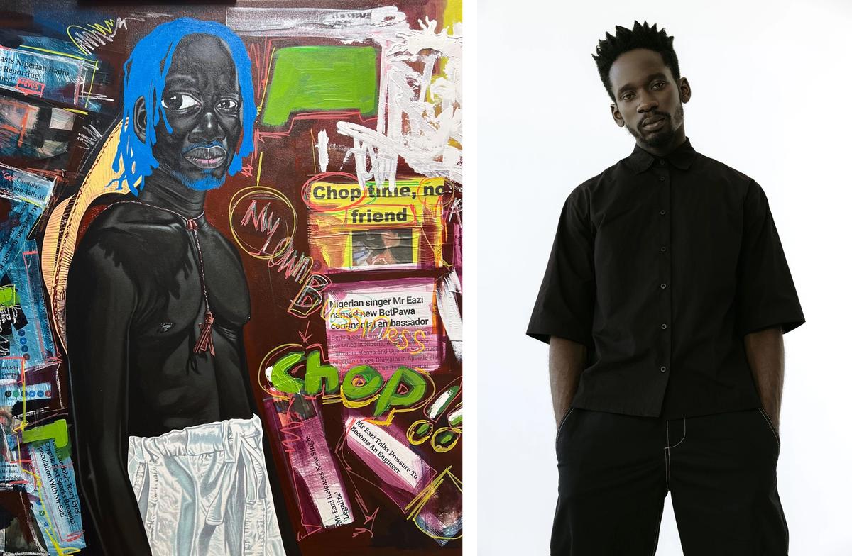 Sesse Elangwe’s The Way I See It (2023)
Courtesy of the artist