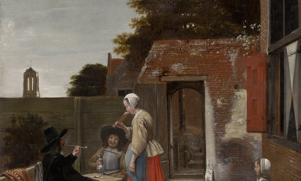 Raise a glass: long-hidden image of soldier returns to Pieter de Hooch painting – The Art Newspaper Raise a glass: long-hidden image of soldier returns to Pieter de Hooch painting – The Art Newspaper