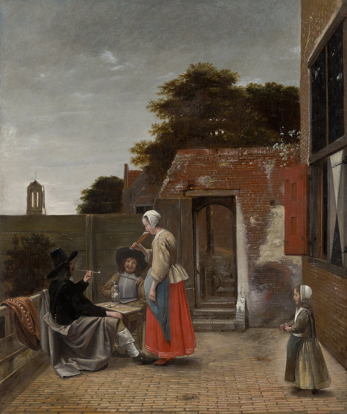 Judith Niessen, the head of collections and research at the Mauritshuis, saus the restoration changes the way the painting can be read
Courtesy of the Mauritshuis