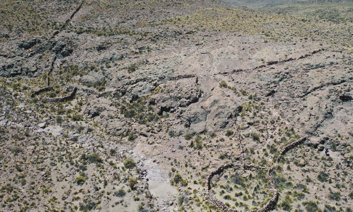 Ancient Andean hunting traps in Chile revealed by satellite imagery