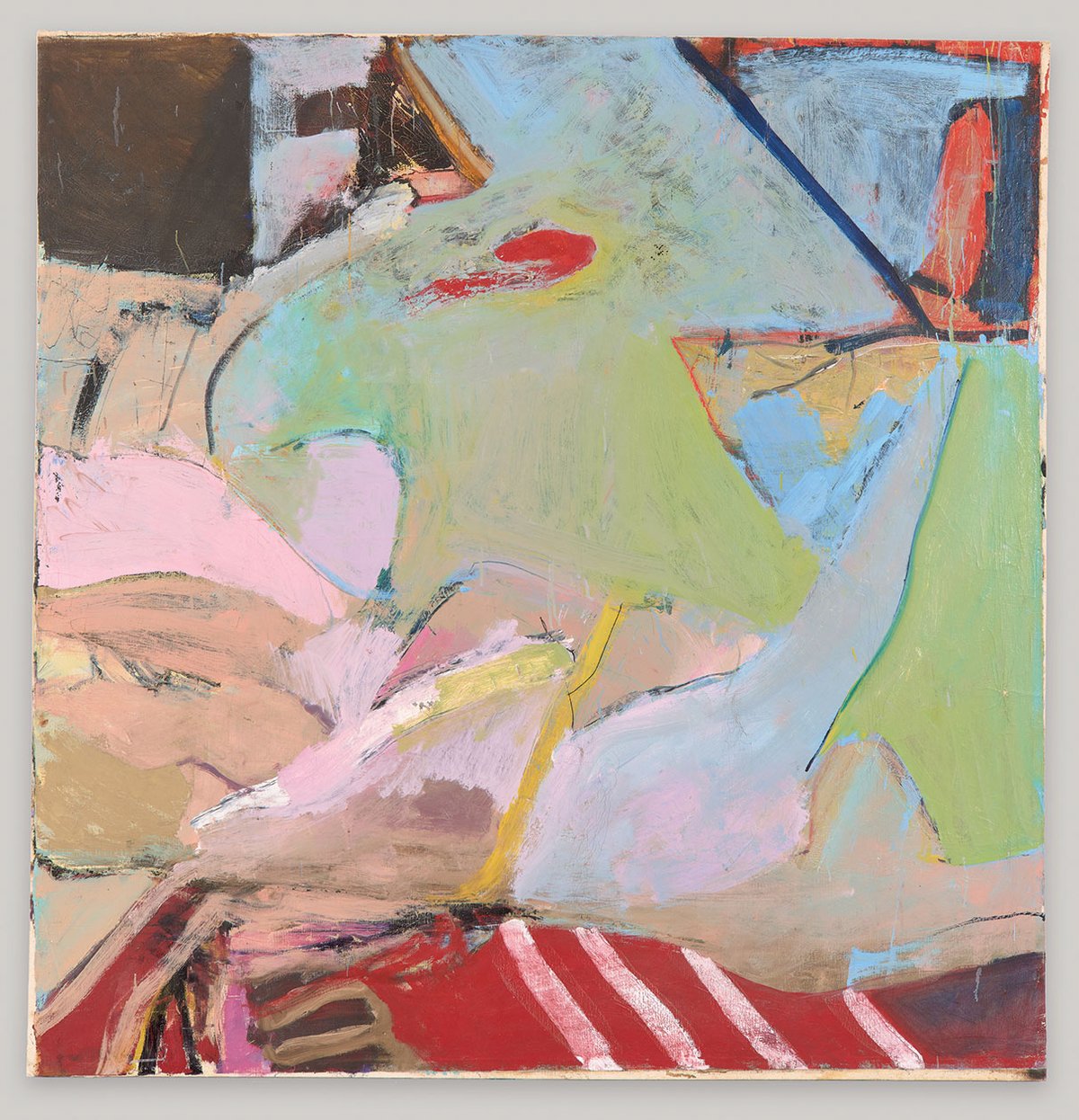 Bernice Bing’s A Lady and a Roadmap (1963), which the Asian Art Museum of San Francisco bought  for an undisclosed price in 2020 Kevin Candland/Asian Art Museum of San Francisco