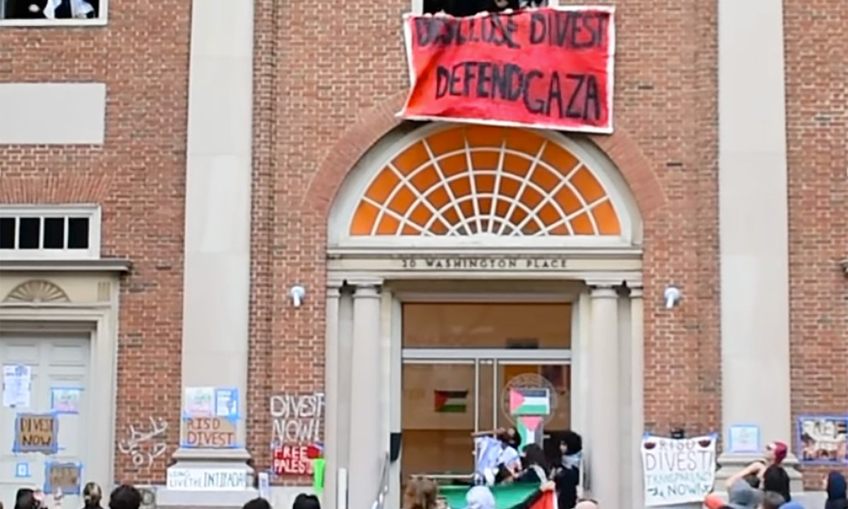 Pro-Palestine student group at RISD takes over school building Pro-Palestine student group at RISD takes over school building