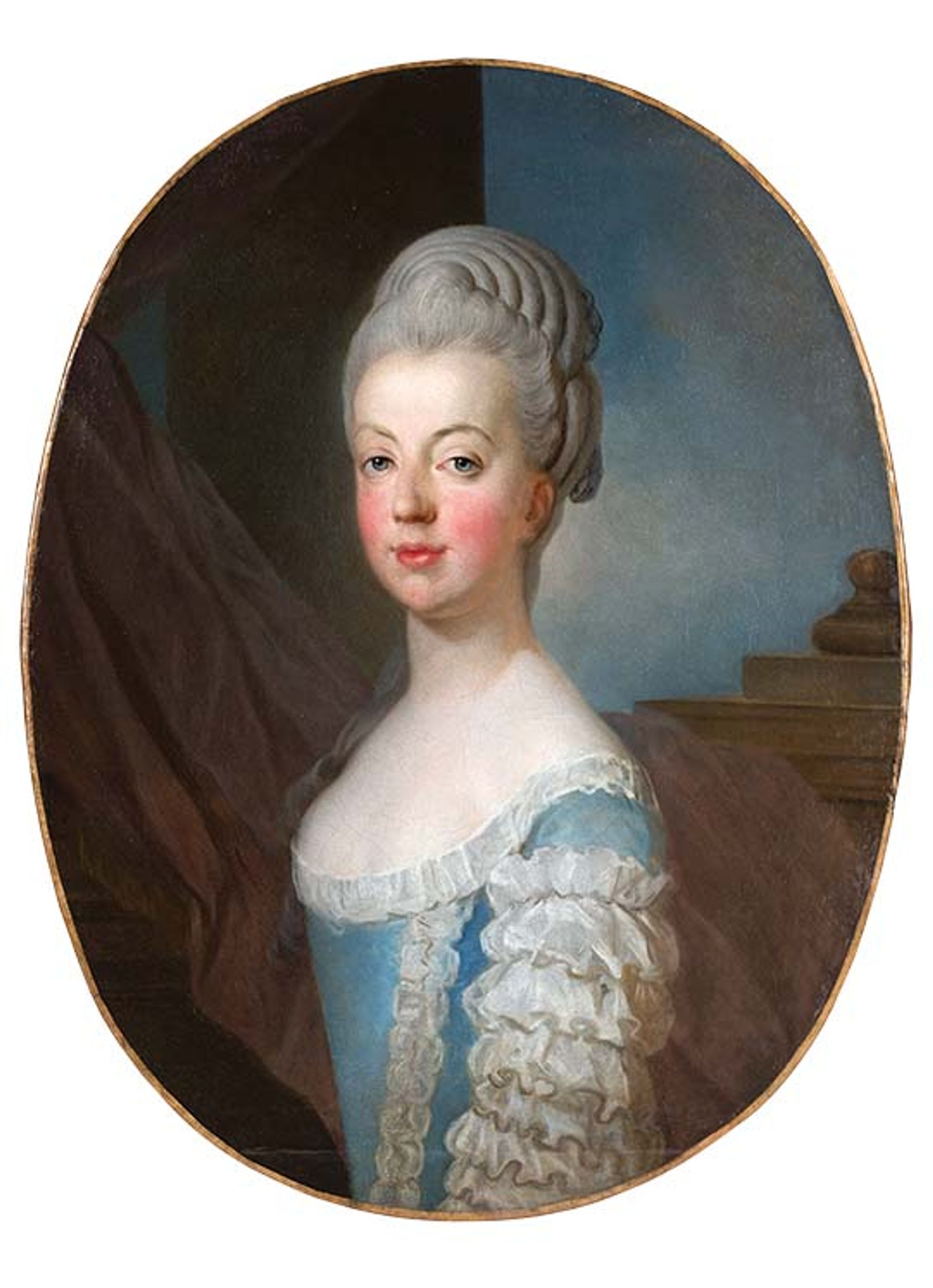 Portrait of Marie-Antoinette (1772-73) by Joseph Siffred Duplessis © Aguttes