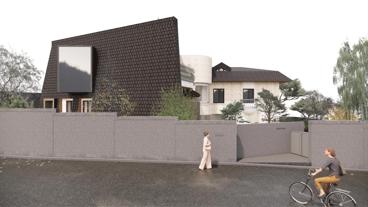 A rendering of Frieze House Seoul, renovated by local architects Samuso Hyoja Courtesy of Frieze