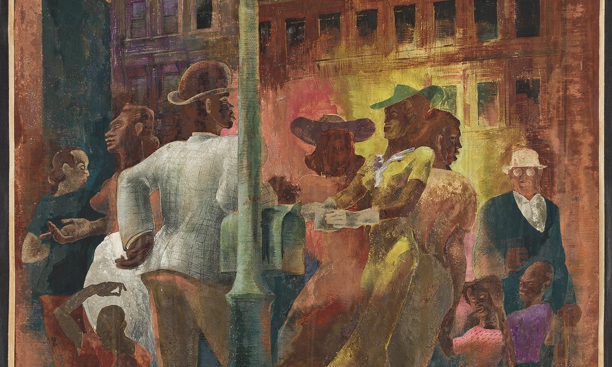 From a lively New Deal-era fresco study to an illuminated Rauschenberg ...