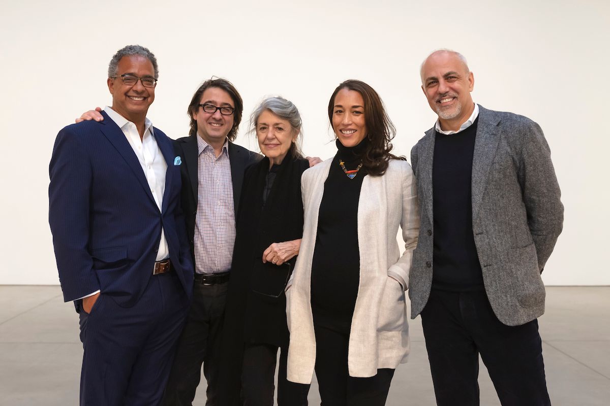 From left: Steve Henry, Lucas Cooper, Paula Cooper, Alexis Johnson, and  Anthony Allen. 