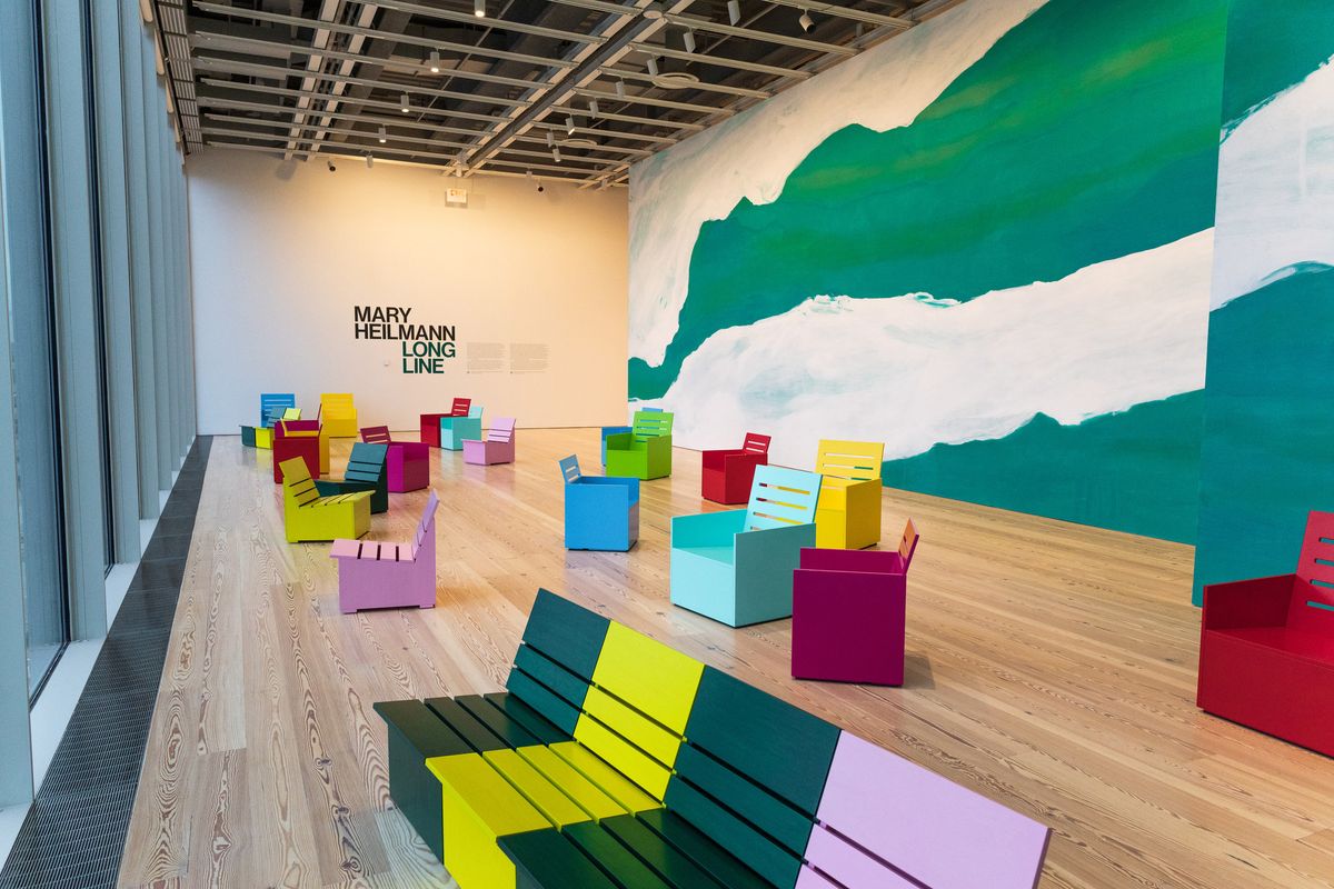 “Multiple relationships with water”: Mary Heilmann’s Long Line installation at the Whitney © BFA
