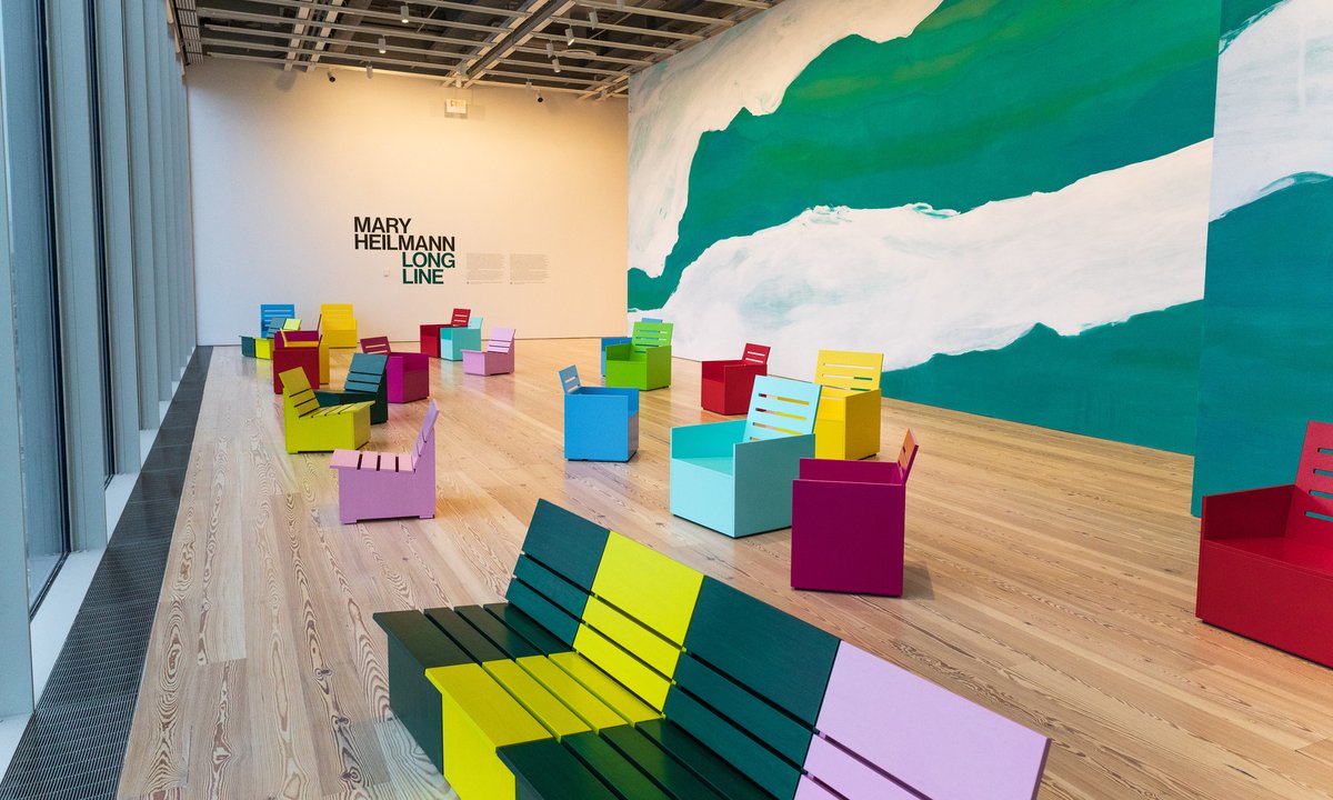 Whitney Museum of American Art invites visitors to take in the river view