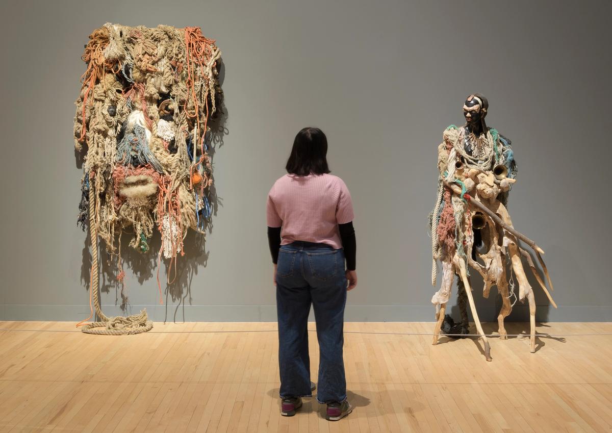 An installation view of Life Between Islands: Caribbean-British Art 1950s-Now at Tate Britain, London © Tate photography