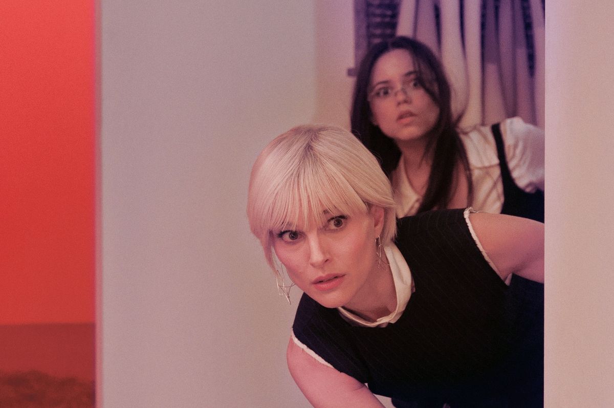 Natalie Portman and Jenna Ortega in The Gallerist Courtesy MRC II Distribution Company LP