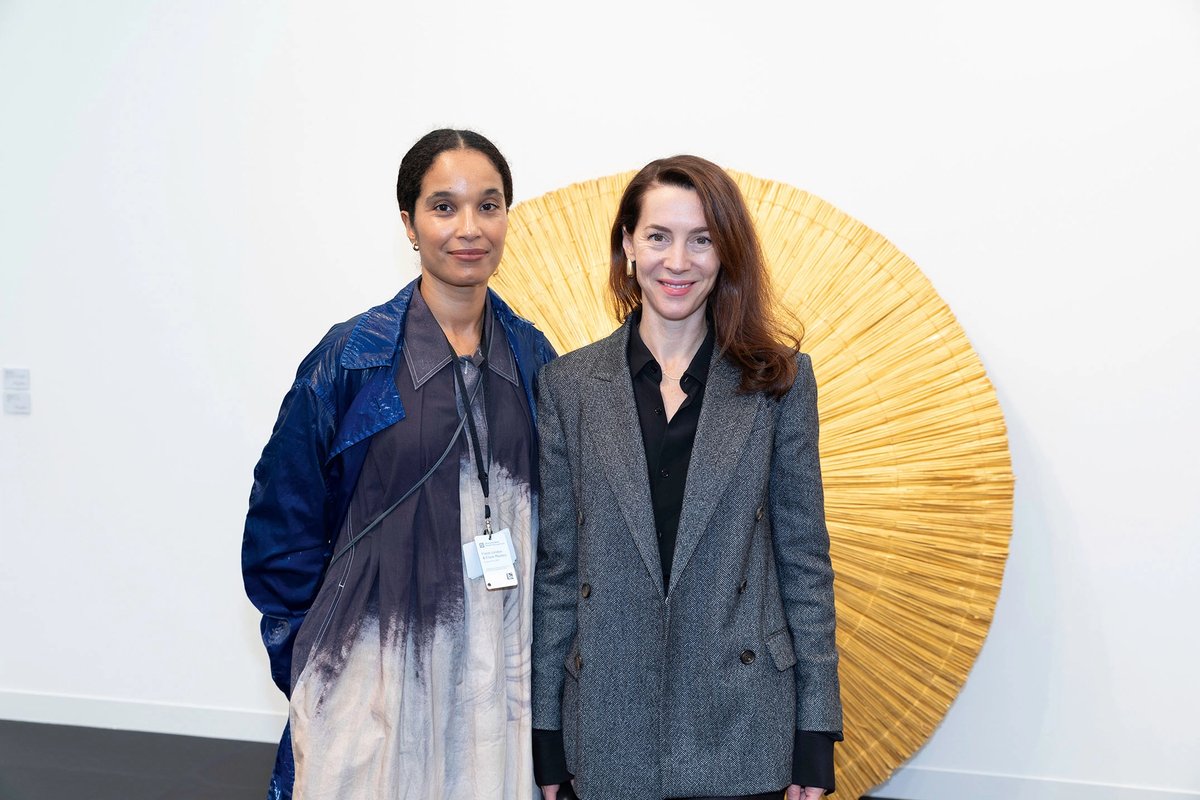 Eva Langret (left), the director of Frieze London, and Victoria Siddall, the new director of the National Portrait Gallery © David Owens