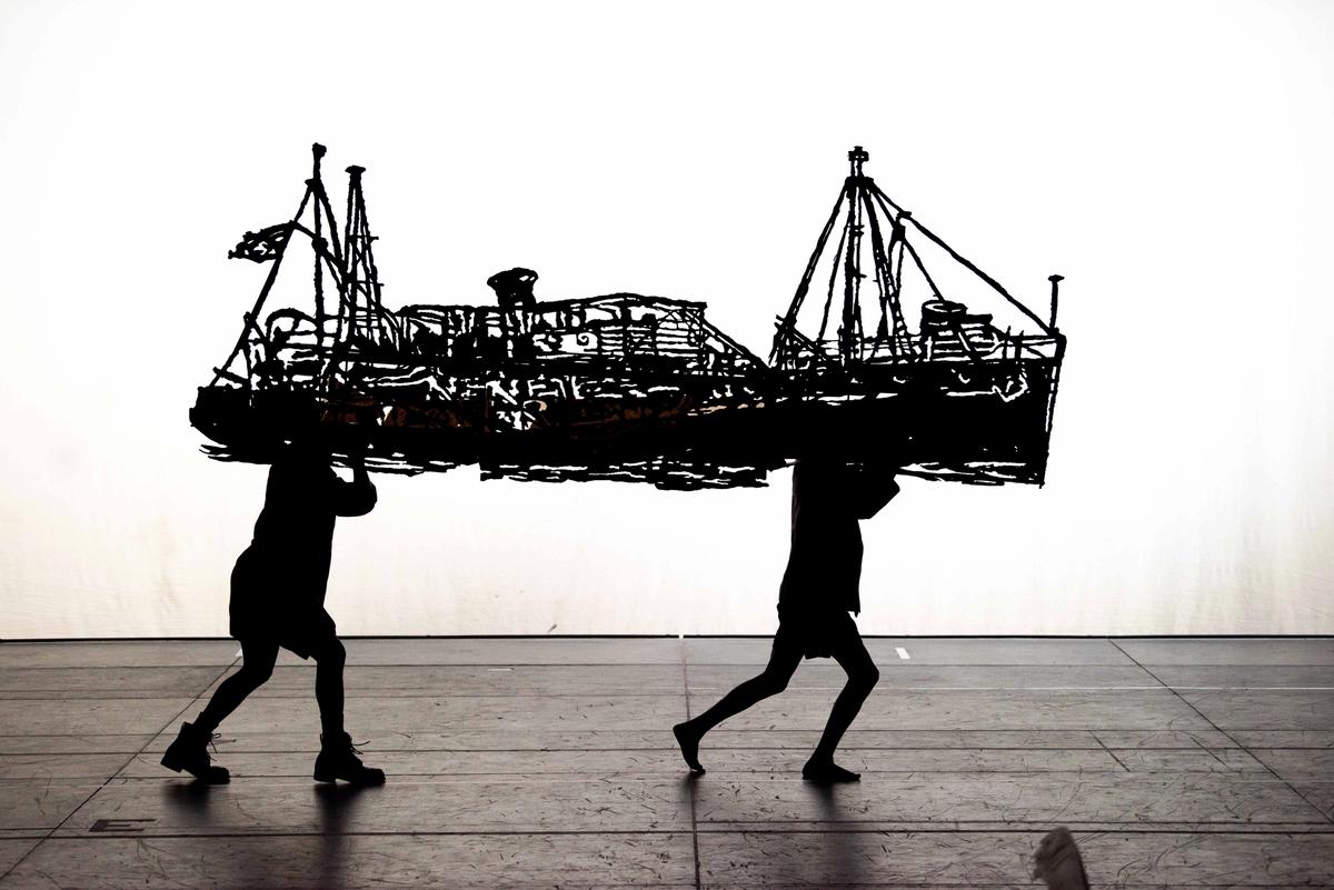 William Kentridge's The Head & the Load (2018) Photo: Stella Olivier