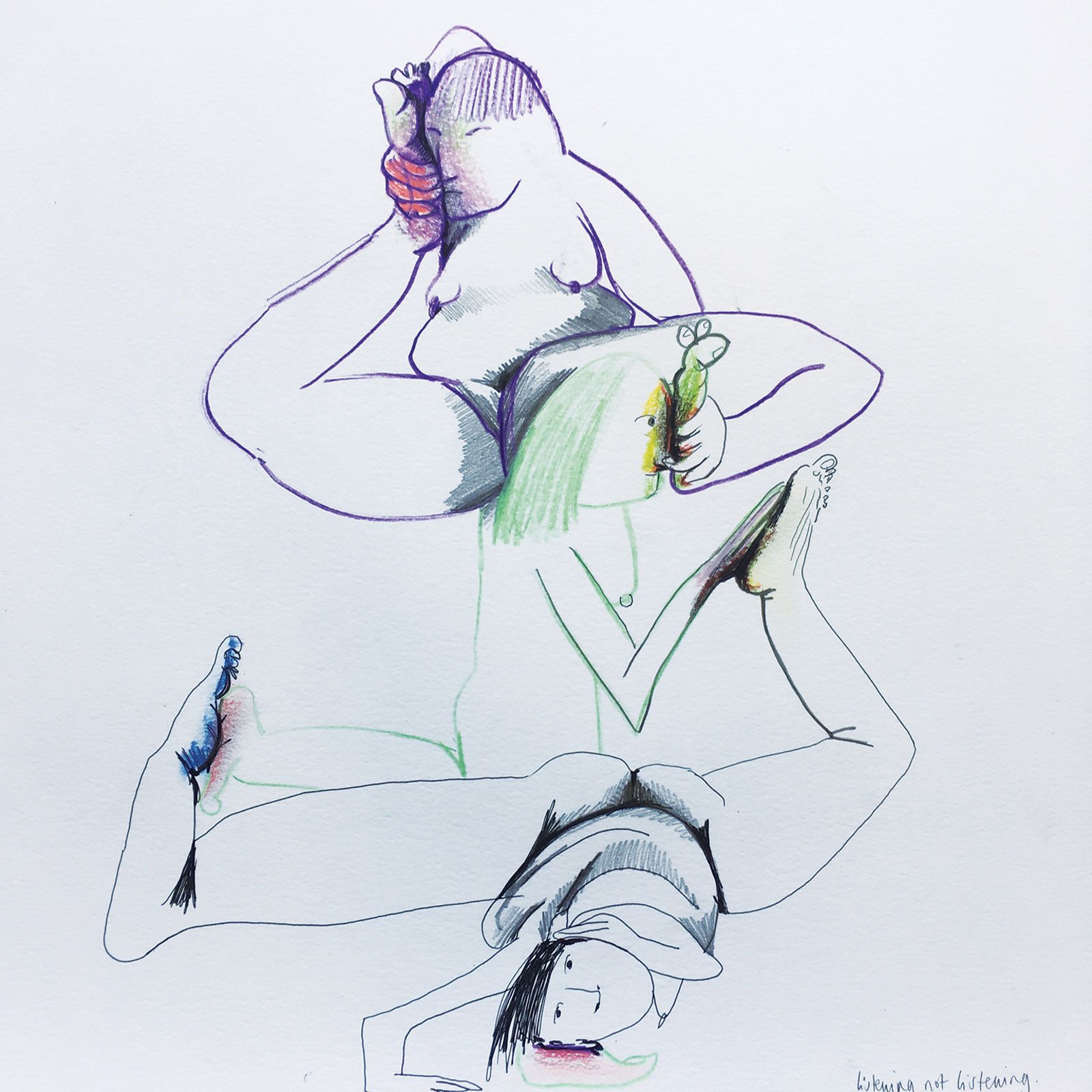 Emma Cousin’s Listening (2020) © Emma Cousin