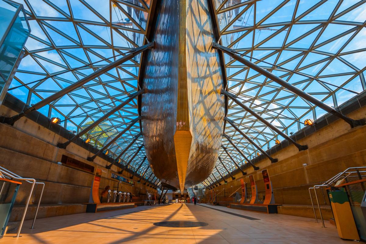 Cutty Sark is one of the four museums that make up the Royal Museums Greenwich in east London

Photo: coward_lion; Courtesy Adobe Stock