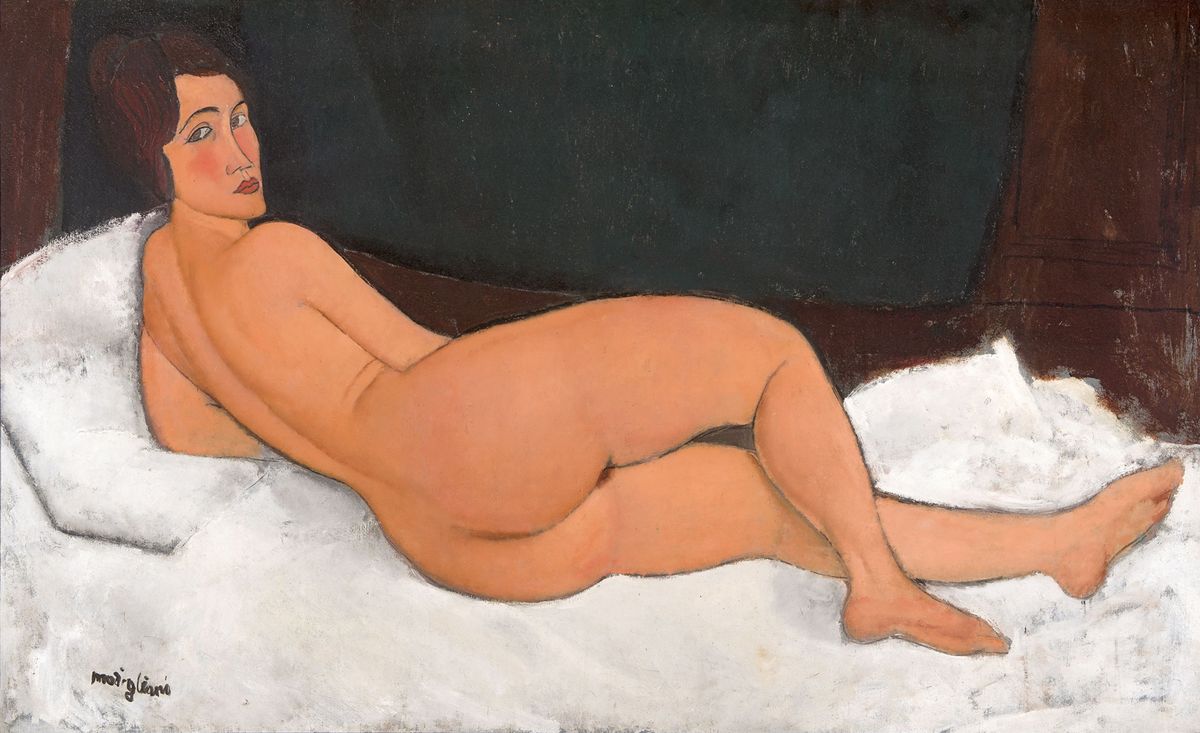 Amedeo Modigliani’s Nude (1917) Private Collection