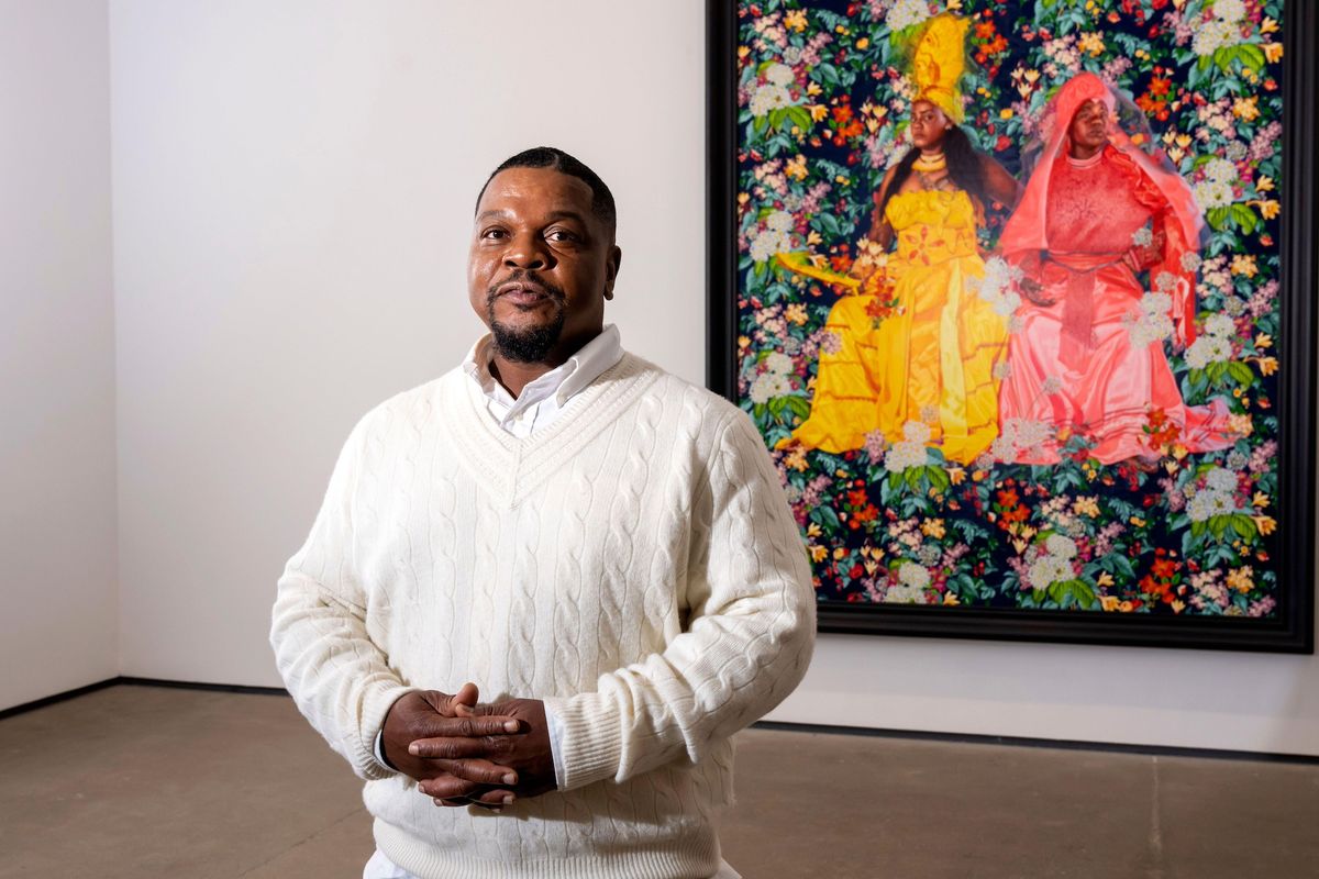 Kehinde Wiley © Associated Press / Alamy Stock Photo