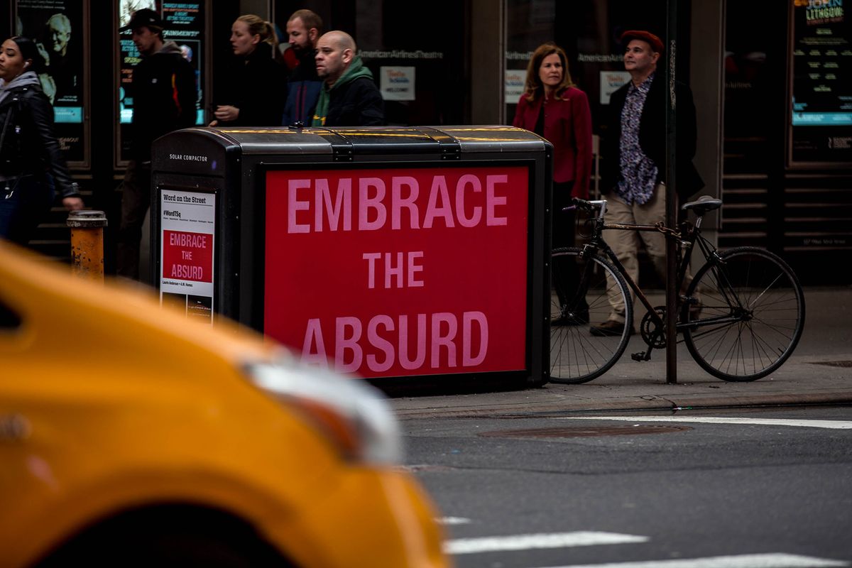 Word on the Street, Spring 2018 edition Courtesy: Maria Baranova for Times Square Arts