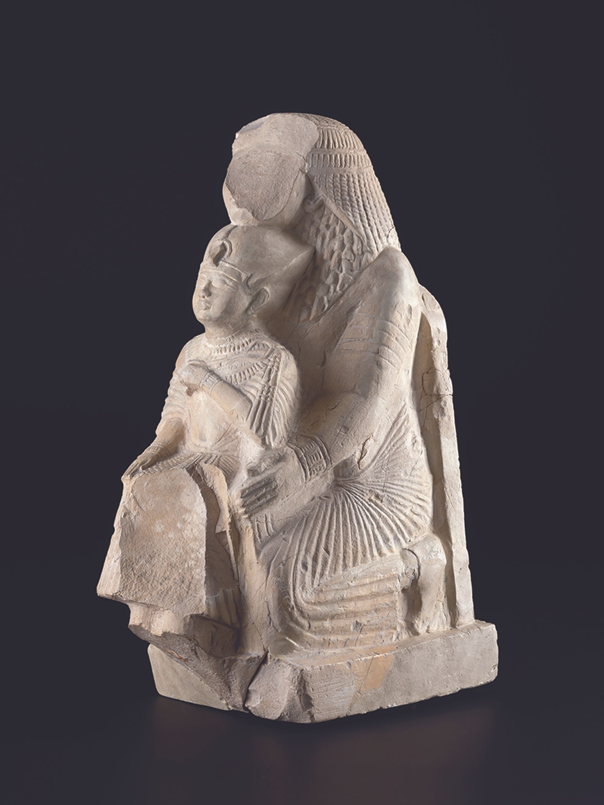 The ancient sculpture is held at the National Museum of              Scotland in Edinburgh after being excavated by archaeologist              Alexander Henry Rhind, who died in 1863, aged just 29, on a              return voyage from Egypt, of tuberculosis              Photo: Courtesy National Museums Scotland