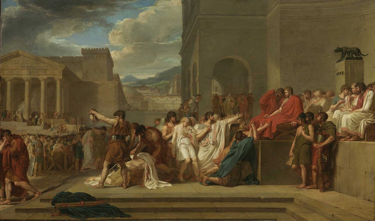 Brutus Condemning His Sons to Death (around 1788), created by Guillaume Lethière when he was in his 20s, helped make the artist’s name
Courtesy Clark Art Institute