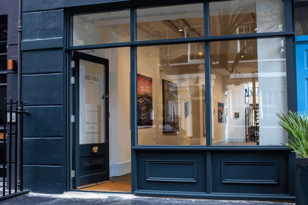 Arusha Gallery opened in Edinburgh in 2013 and London in 2023