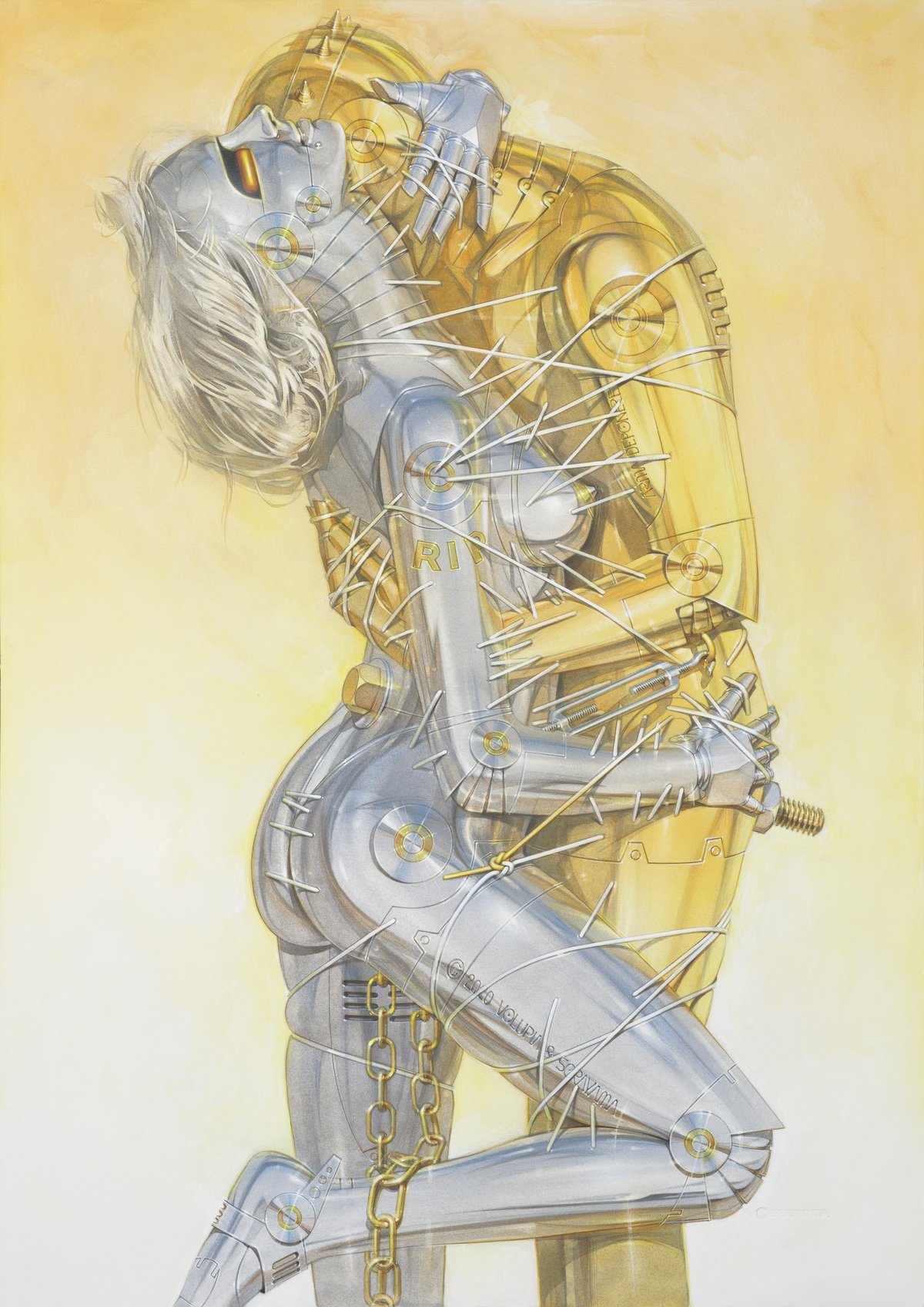 Hajime Sorayama, Untitled (2020) © Hajime Sorayama, courtesy Nanzuka