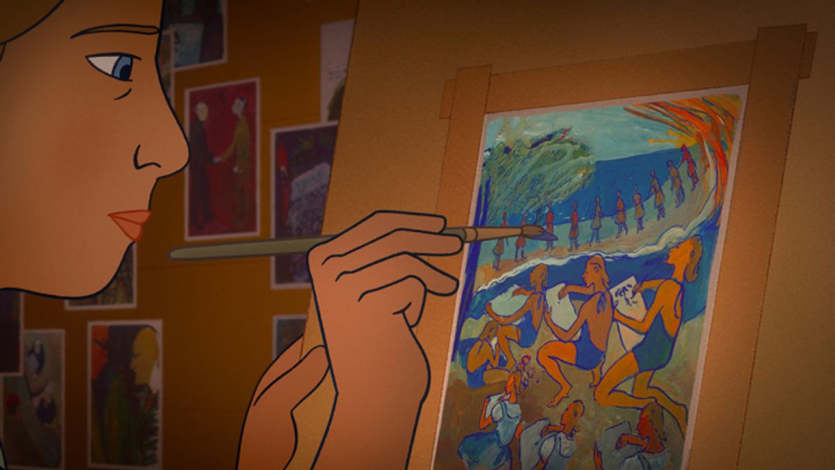 A still from Charlotte, by Eric Warin and Tahir Rana Courtesy of the Toronto International Film Festival (TIFF)