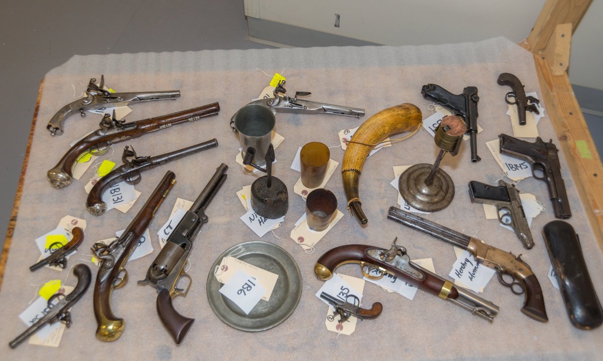 Greater than 50 historic weapons returned to US museums they had been stolen from many years in the past Greater than 50 historic weapons returned to US museums they had been stolen from many years in the past