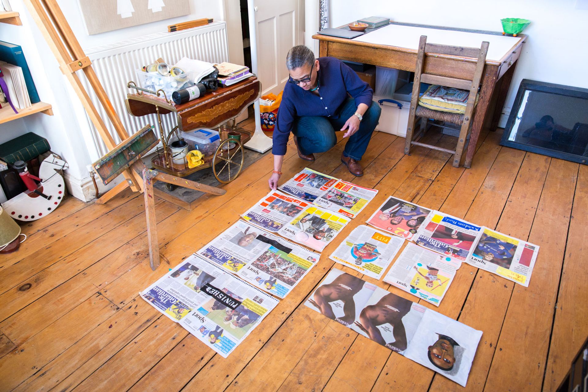 Lubaina Himid is a long-time reader of the Guardian © Michelle Roberts