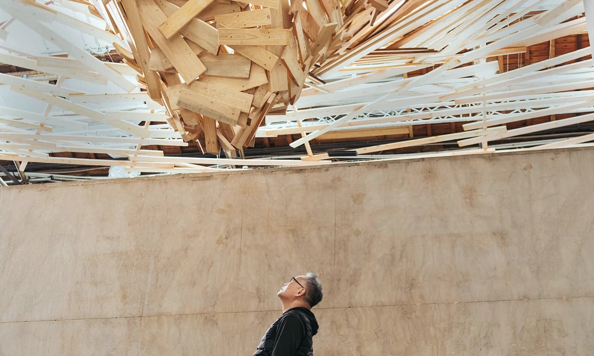 'It's like the natural world. Nothing lasts forever': Tadashi Kawamata on creating his temporary sculptures