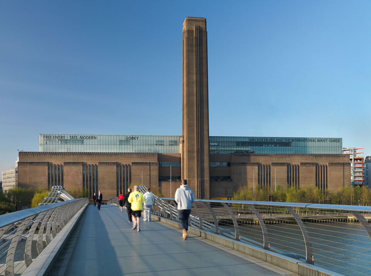 Tate Modern and the Millennium Bridge 