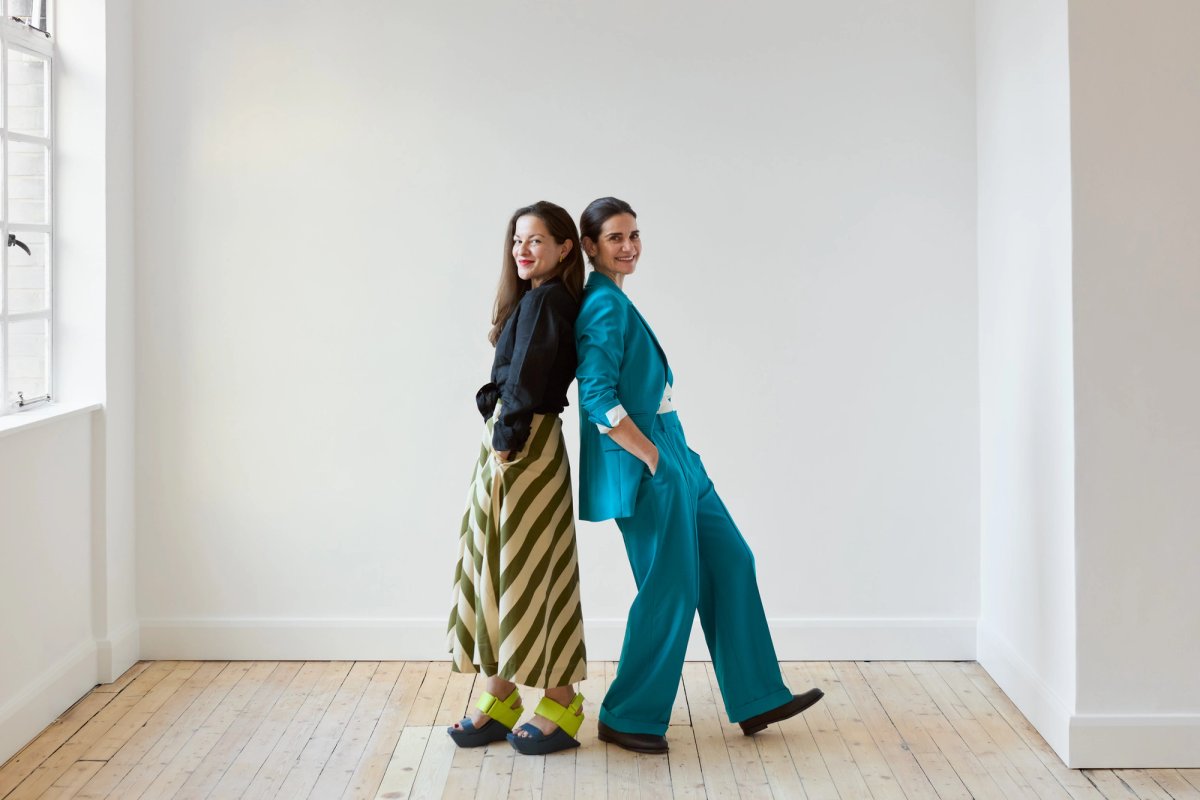 Laura González (left) and Flavia Nespatti (right), Antesala's senior director and founder
© Ollie Hammick