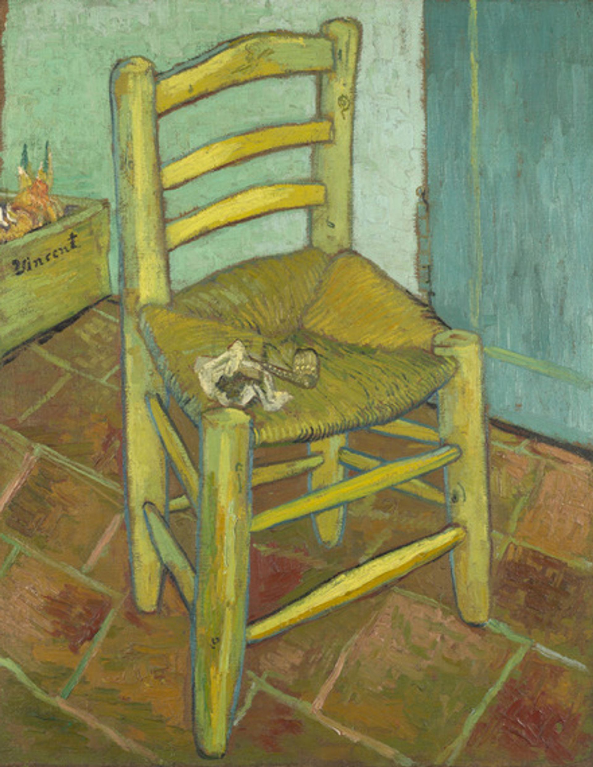 Vincent van Gogh, Van Gogh's Chair (1888-89) © National Gallery, London