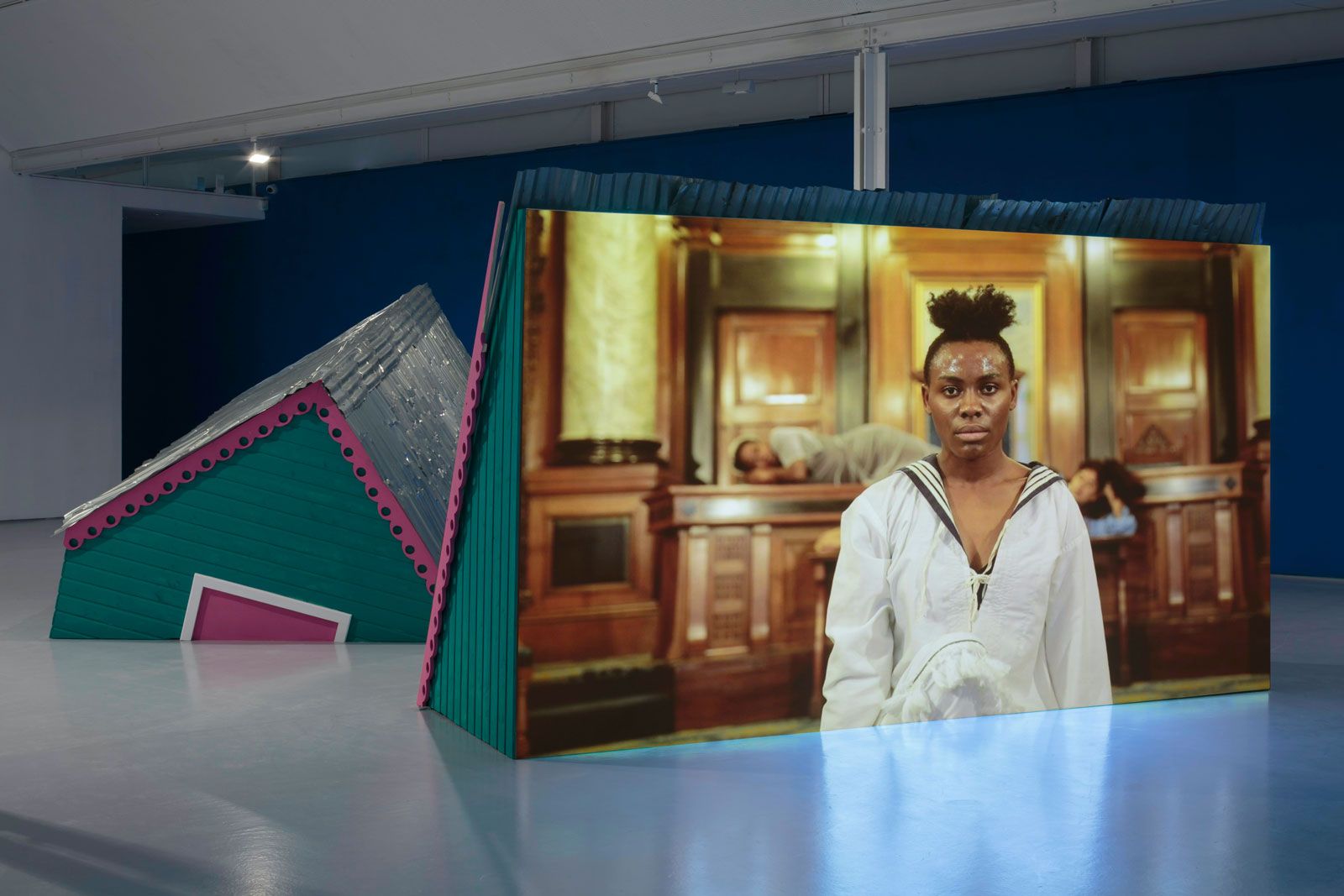 Alberta Whittle's between a whisper and a cry (2019) Photo: Ruth Clark; courtesy of the artist and Copperfield