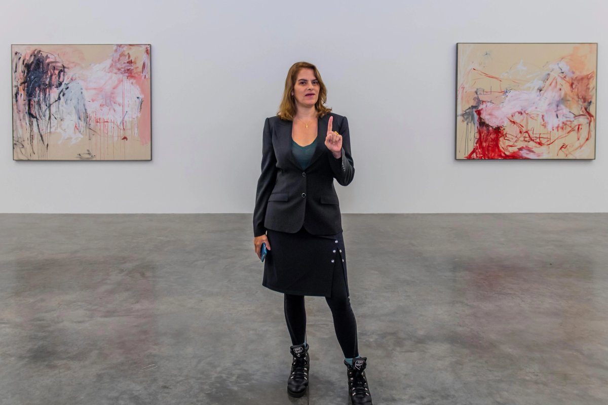Tracey Emin says her non-profit foundation will establish a mini museum, artist studios, a sculpture park and a life-drawing club in her hometown of Margate, England. Photo: Guy Bell / Alamy Stock Photo