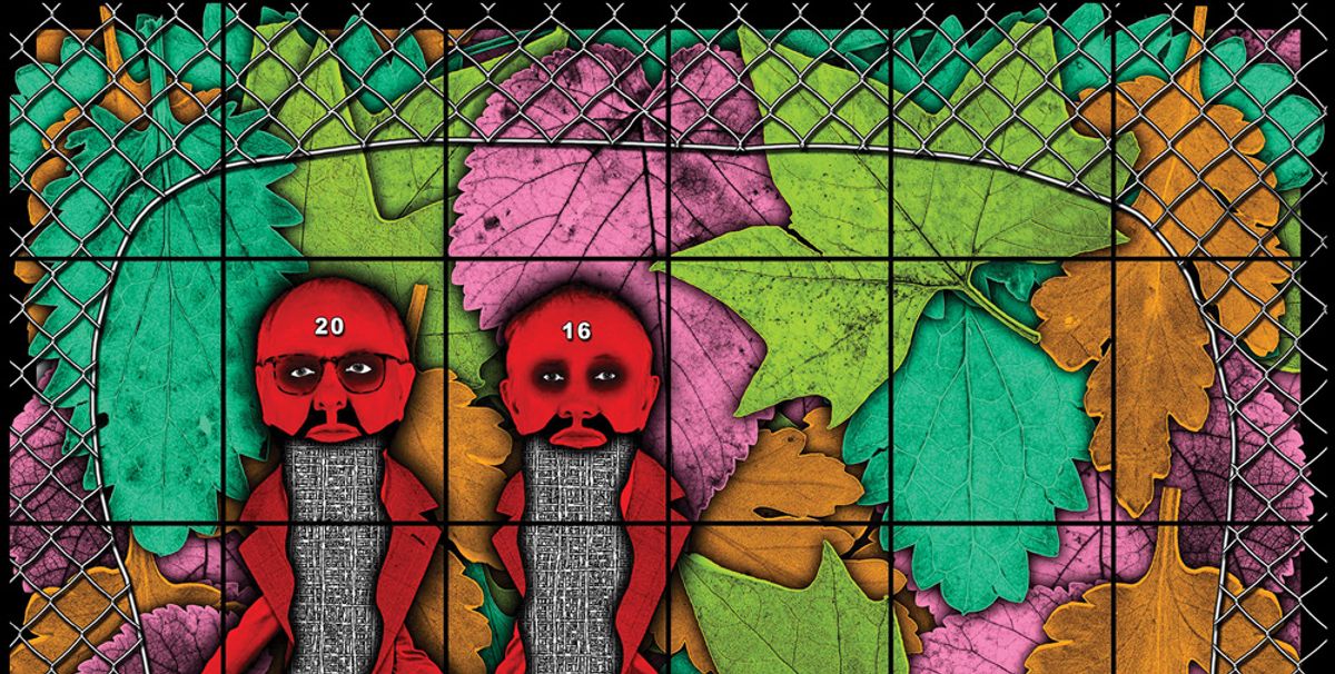 Gilbert & George. Courtesy the artists and Lehmann Maupin; New York and Hong Kong