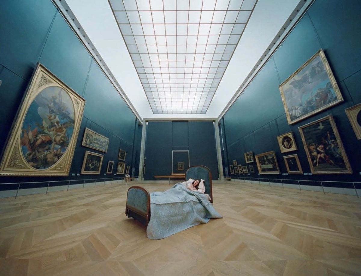 Ariana Papademetropoulos, Towards Marvellous Kingdoms (2022) Courtesy Musée du Louvre