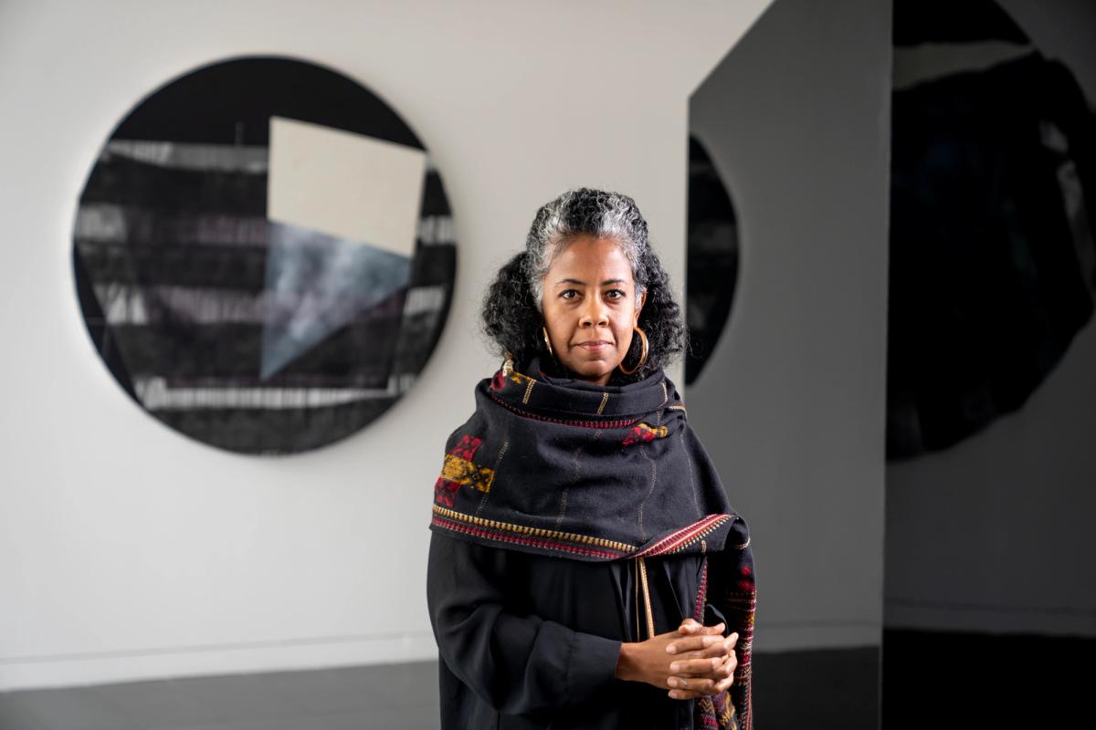 Photo of Torkwase Dyson by Gabe Souza Image courtesy Studio Museum in Harlem