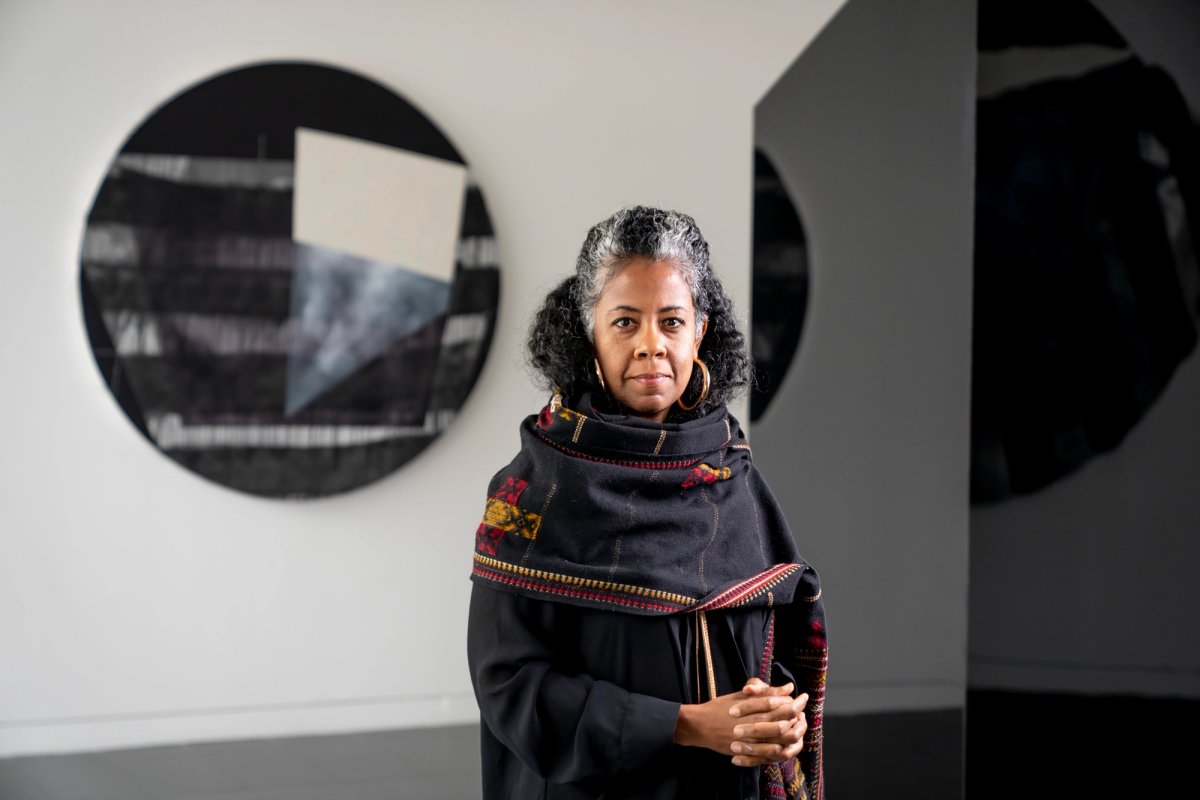 Photo of Torkwase Dyson by Gabe Souza Image courtesy Studio Museum in Harlem