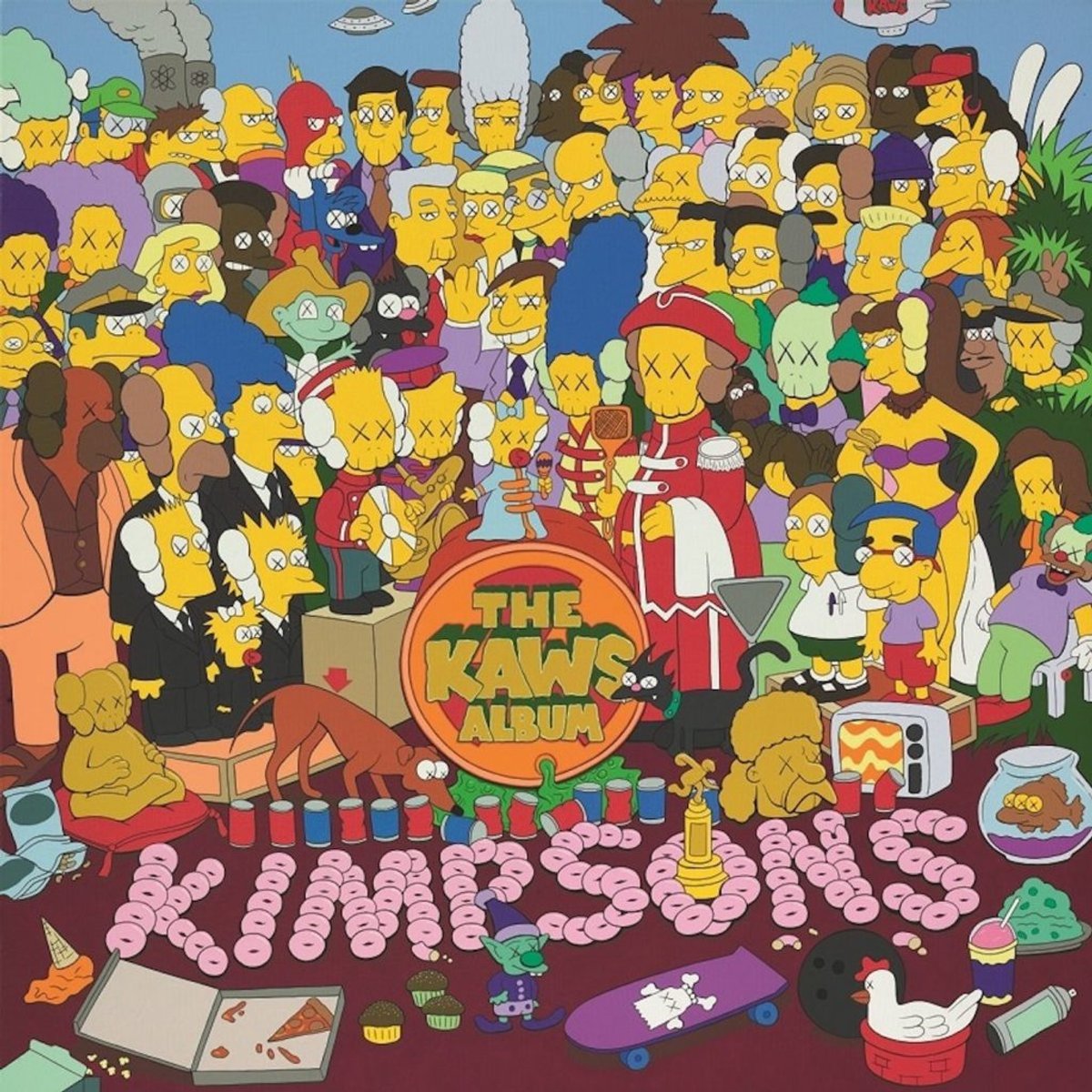 KAWS, the KAWS Album, sold for  $14.8m at Sotheby's Hong Kong Courtesy of Sotheby's