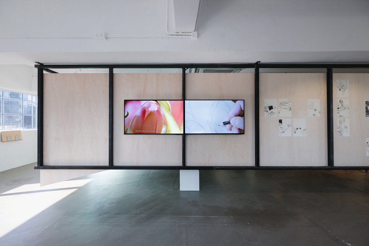 Installation view of How to be Happy Together?, a group exhibition inspired by the Hong Kong filmmaker Wong Kar-wai’s 1997 film, which is running at Para Site in Hong Kong until 6 April Felix SC Wong.
