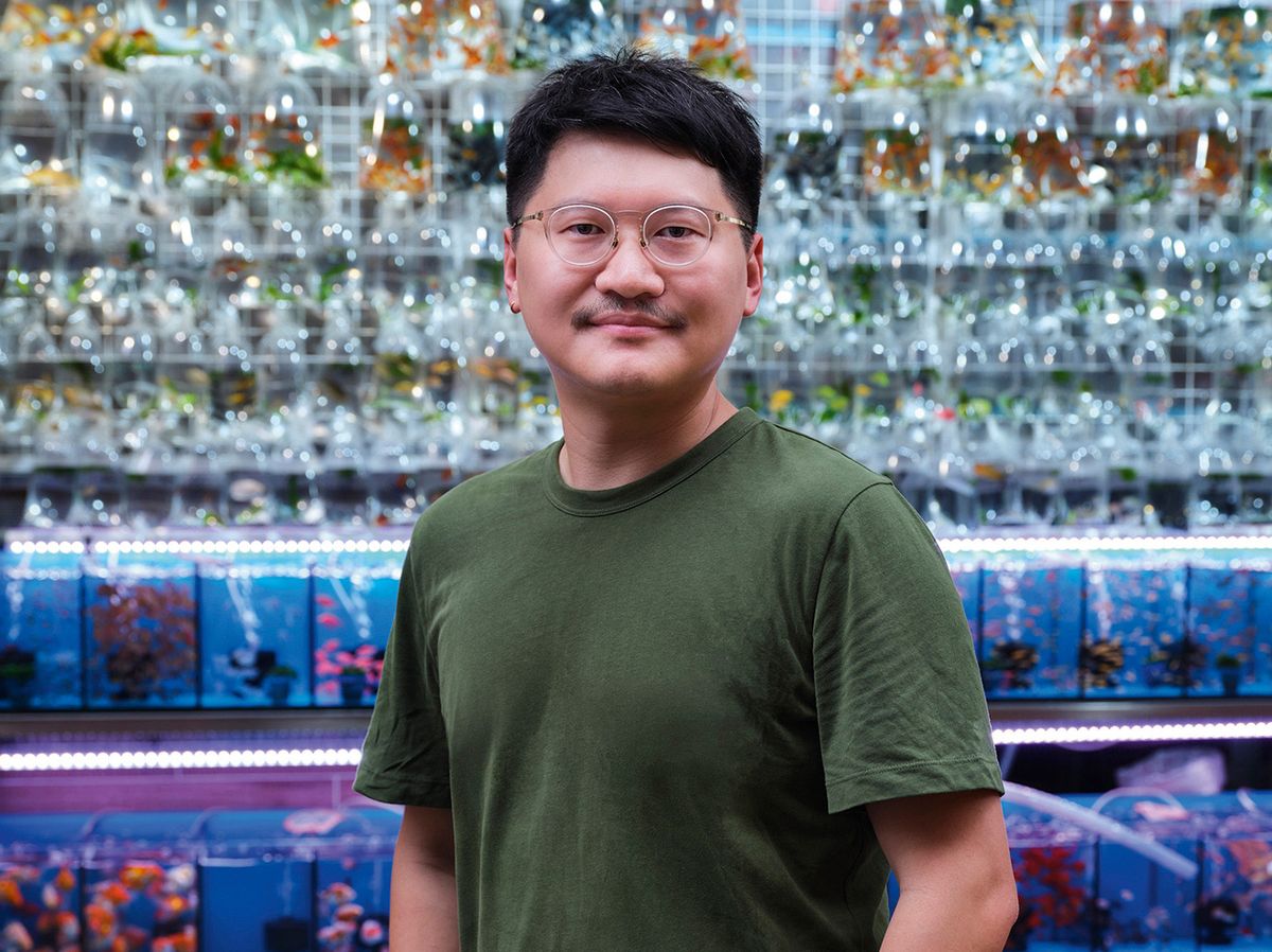 Trevor Yeung has exhibitions coming up in Hong Kong and Venice, which explore his interests in control, system constructions and human relationships South Ho; courtesy of M+, Hong Kong