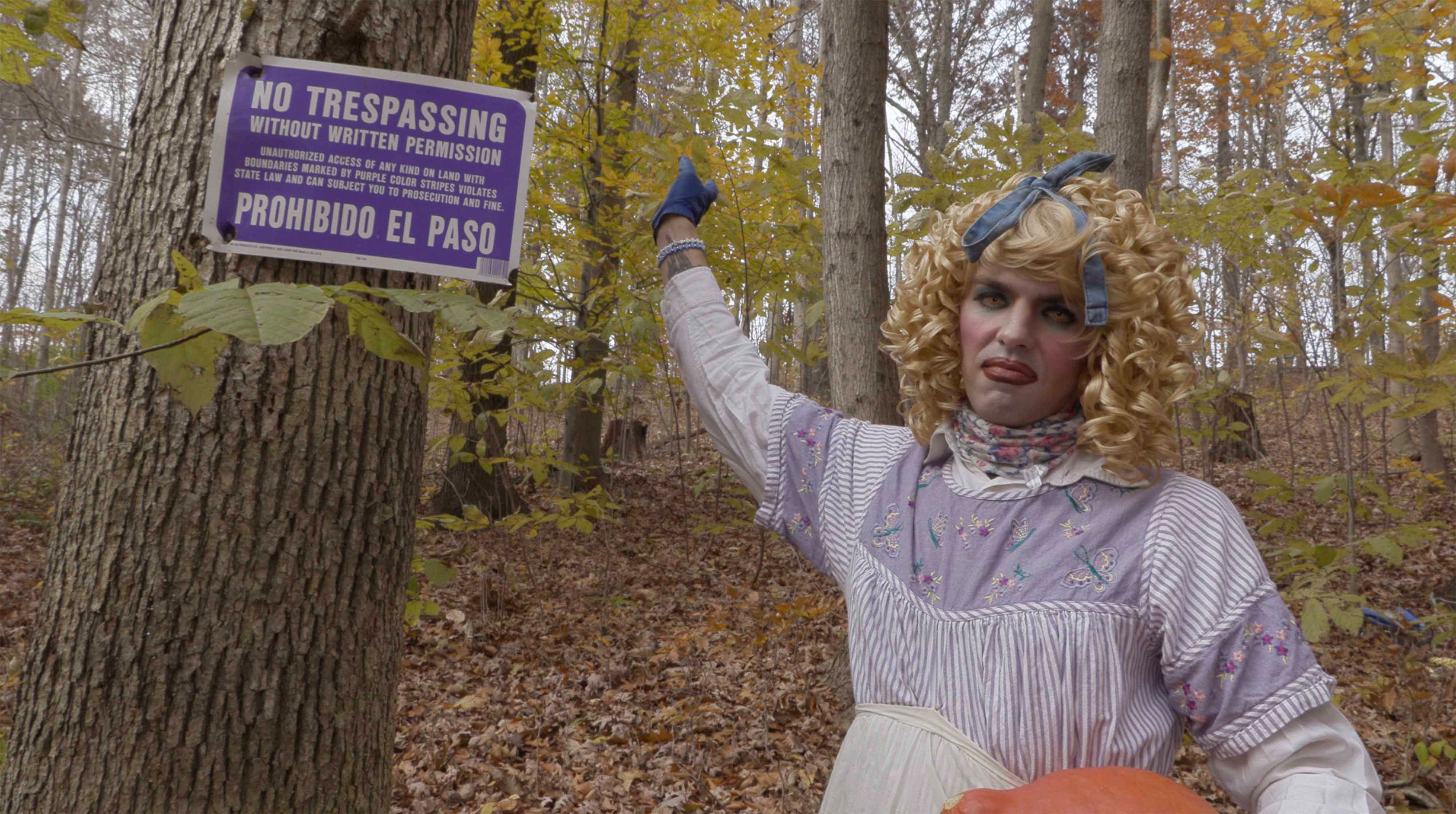 Production shot from Whether Line by Lizzie Fitch and Ryan Trecartin Courtesy of the artists and Fondazione Prada