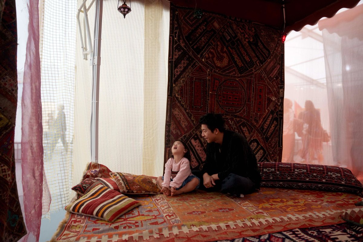 Chris Burden’s Nomadic Folly (2001), which is having its first US outing at Frieze, first appeared at the 2001 Istanbul Biennial, where it was installed in an 18th-century courtyard at Topkapi Palace
Eric Thayer