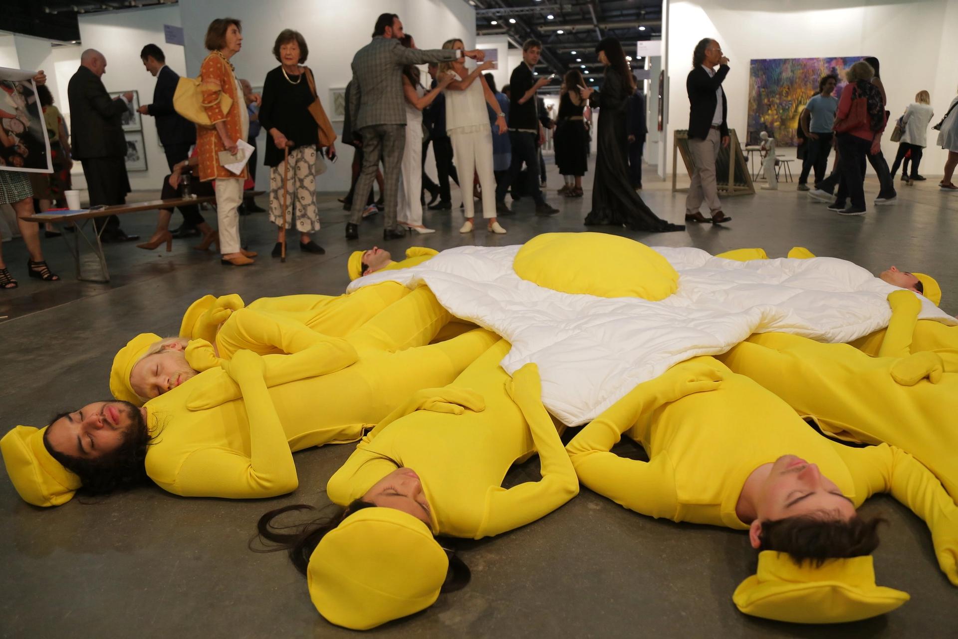 Out of the frying pan: younger galleries like UV Estudios—whose presentation at last year's ArteBA drew crowds—may struggle without one of South America's biggest fairs this year. Courtesy of ArteBA Fundación
