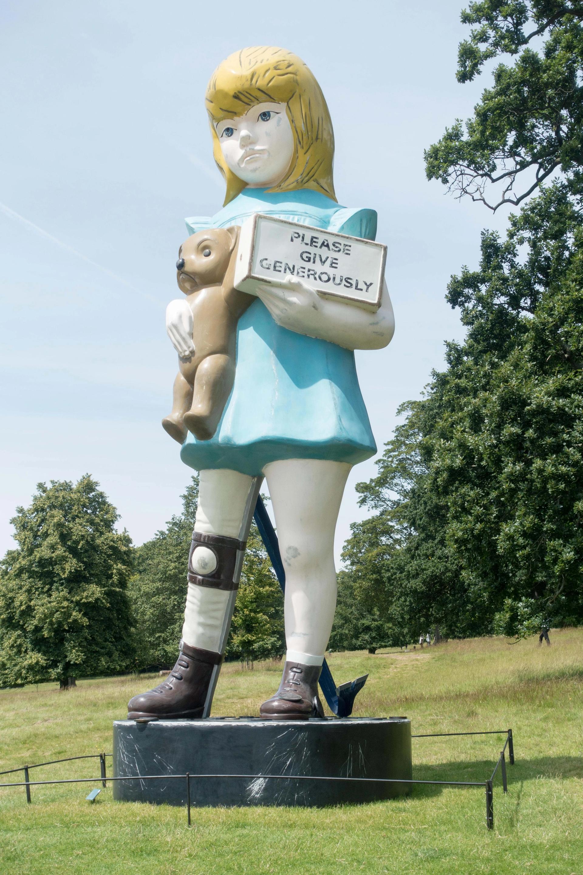 Charity (2002-3) by Damien Hirst, on show at Yorkshire Sculpture Park last year Alamy