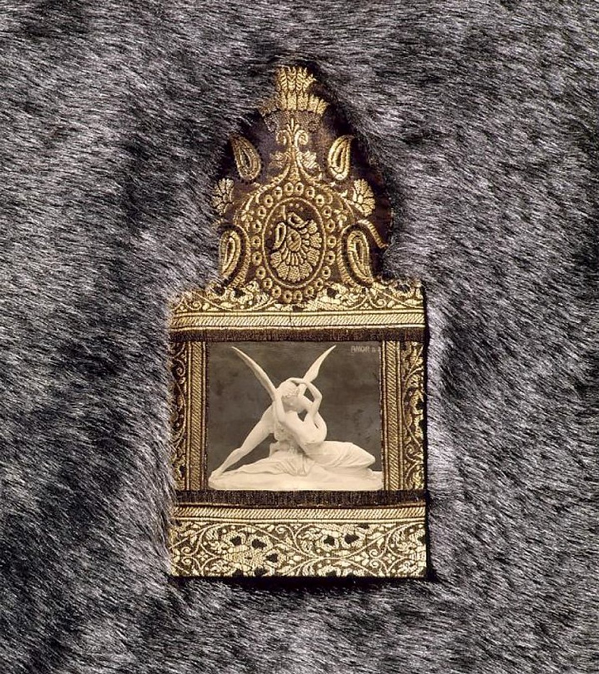 Timur Novikov. Fragment of the work Cupid and Psyche (1995) is on show in Klin Novikova Courtesy of State Russian Museum