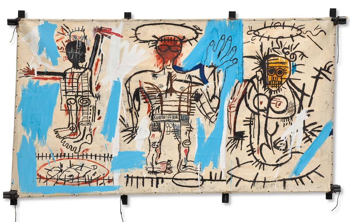 Jean-Michel Basquiat, Baby Boom, 1982 Courtesy Christie's