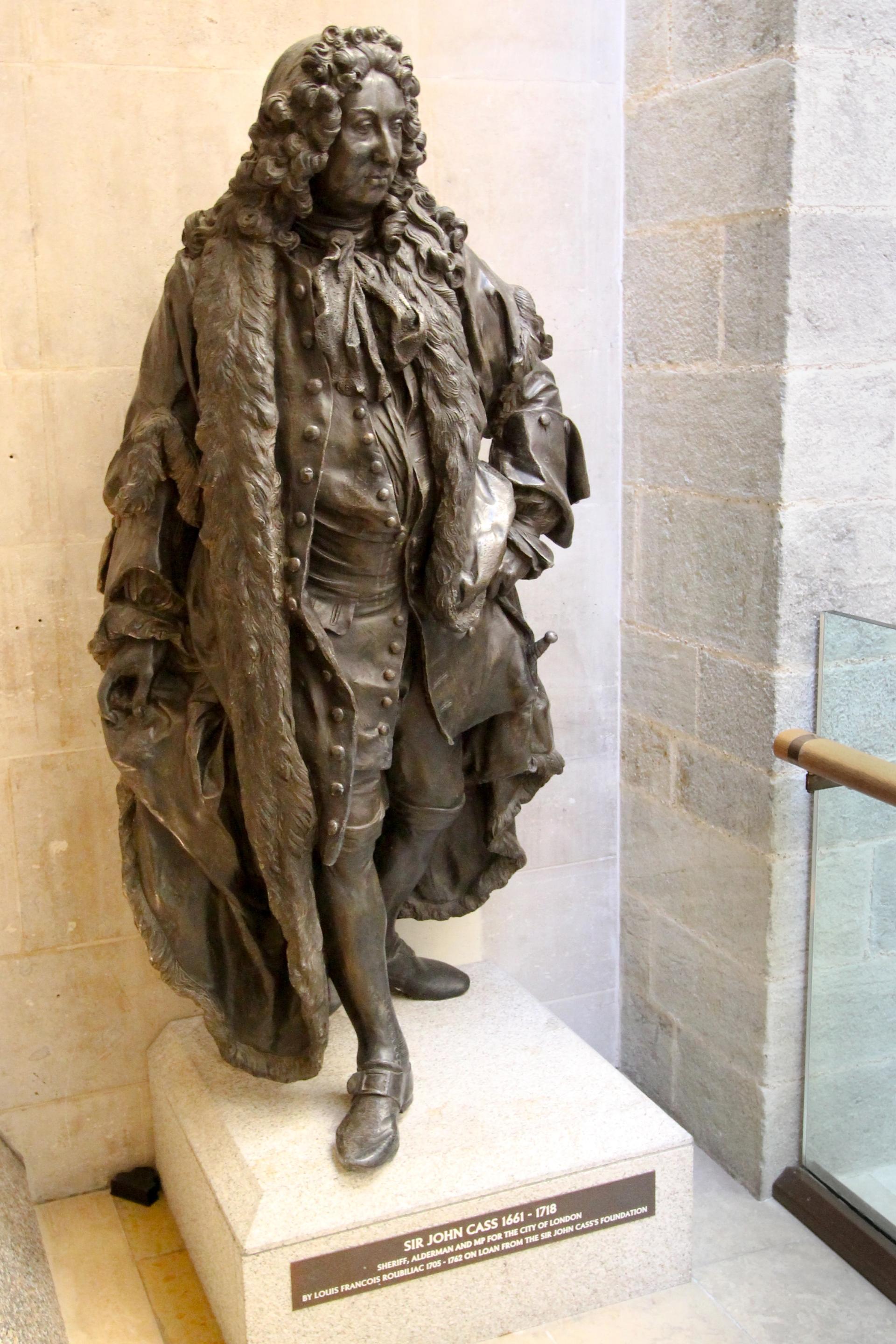 Statue of Sir John Cass, Guildhall, London 
